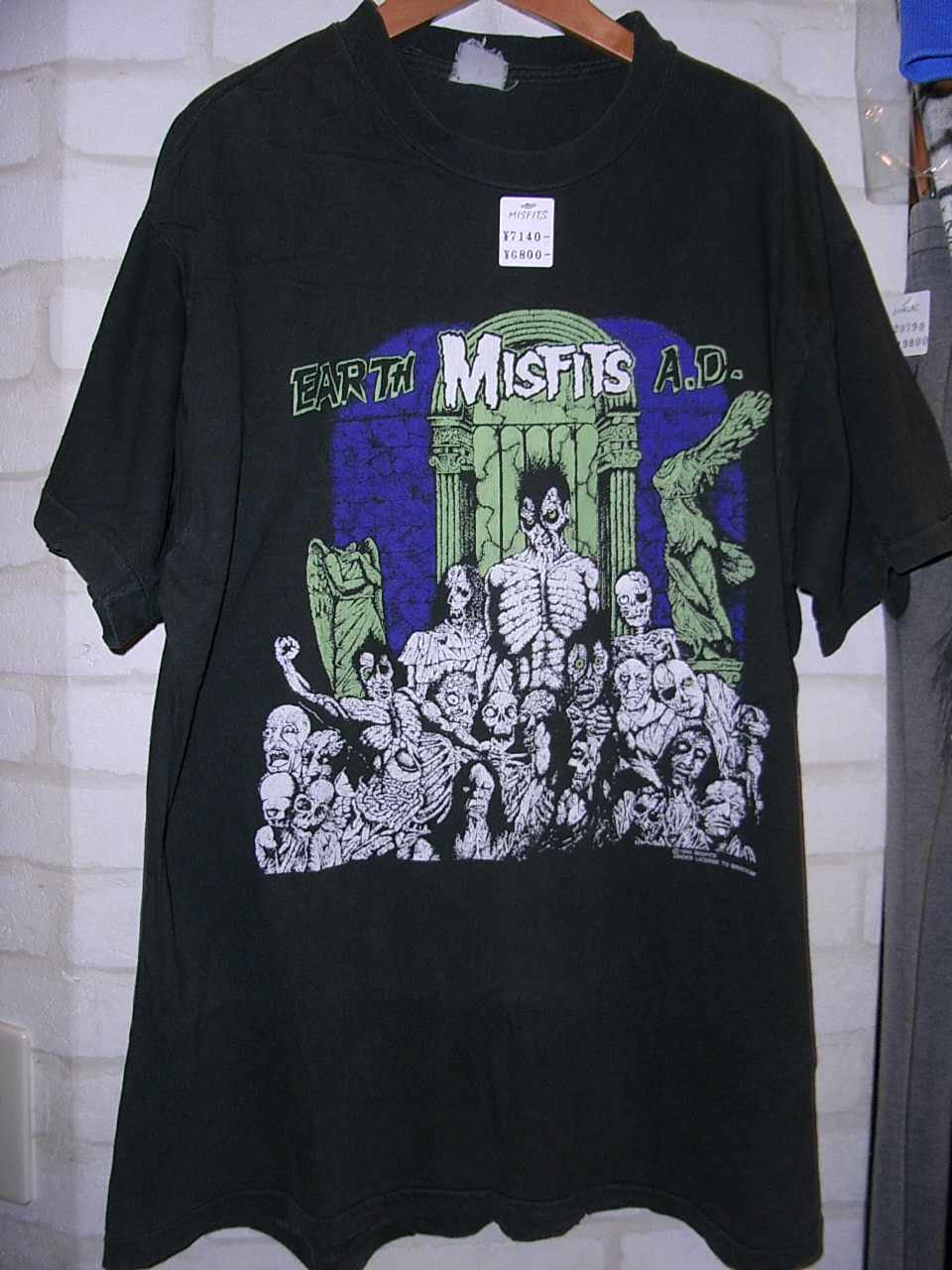 THE MISFITS (ザ・ミスフィッツ)　EARTH A.D.　Tシャツ　_f0181819_18383577.jpg