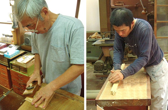 金沢仏壇の制作 その2 木地師・宮殿師 2011.08.31 _c0213599_1195656.jpg