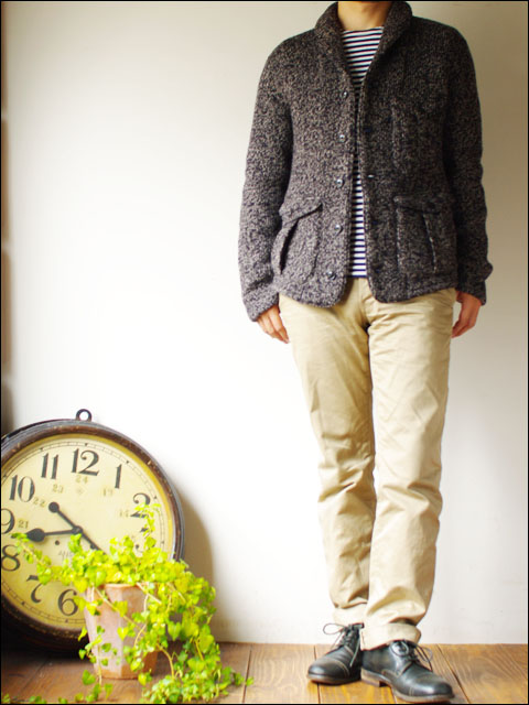 Haver Sack [ハバーサック] TOP YARN DOUBLE FACE FIELD WOOL JACKET [トップヤーンダブルフェイス] 　_f0051306_18474045.jpg