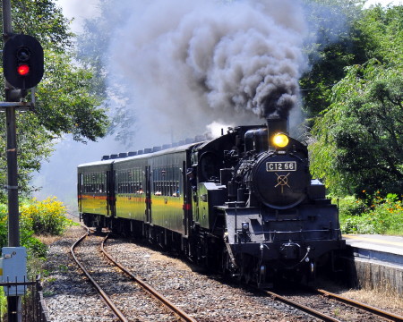 二宮町久下田駅でＳＬ［Ｃ１２６６］を撮影する_b0225801_16115621.jpg