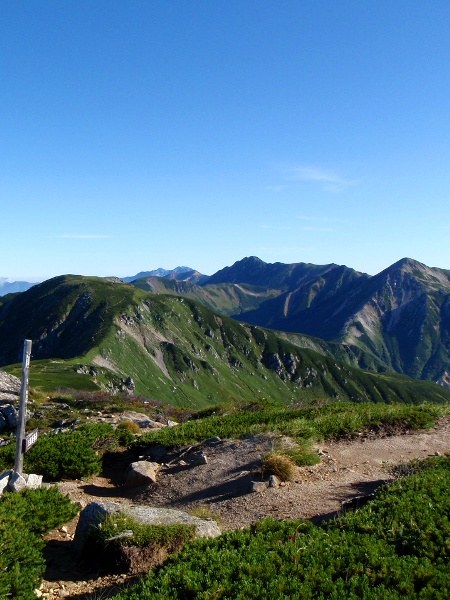 北アルプス2011夏④-双六岳_c0177814_1446578.jpg