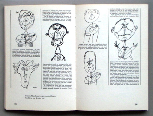 ジャン・デュビュッフェ版画展図録「Jean Dubuffet Grafik」(1961