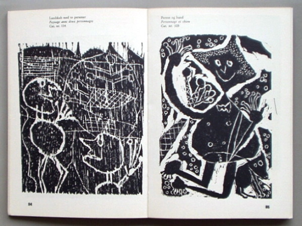 ジャン・デュビュッフェ版画展図録「Jean Dubuffet Grafik」(1961