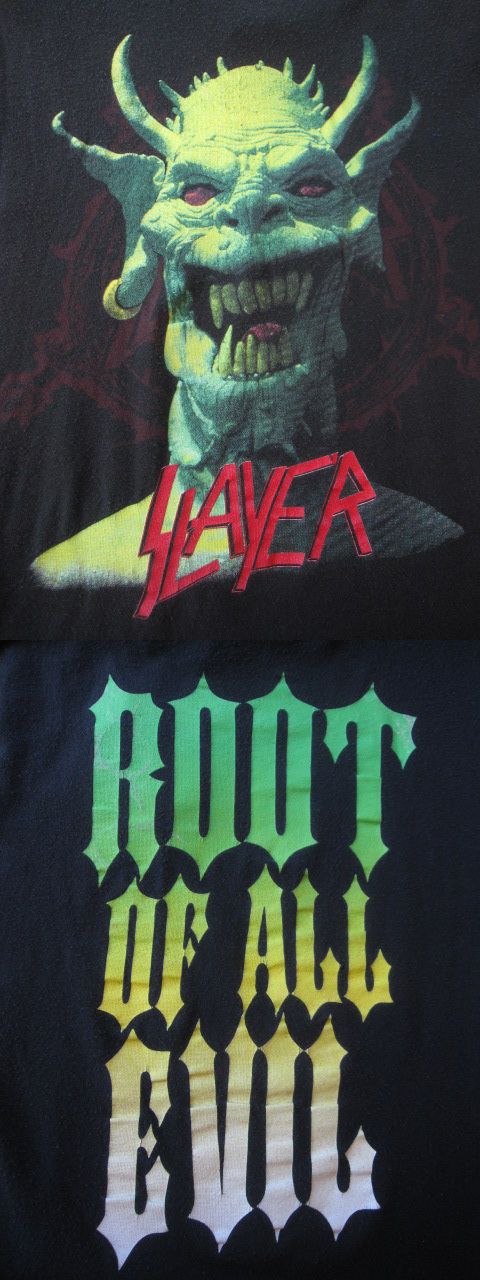 ＜80～90’ｓ Slayer T-shirts!!＞_d0098545_13401994.jpg