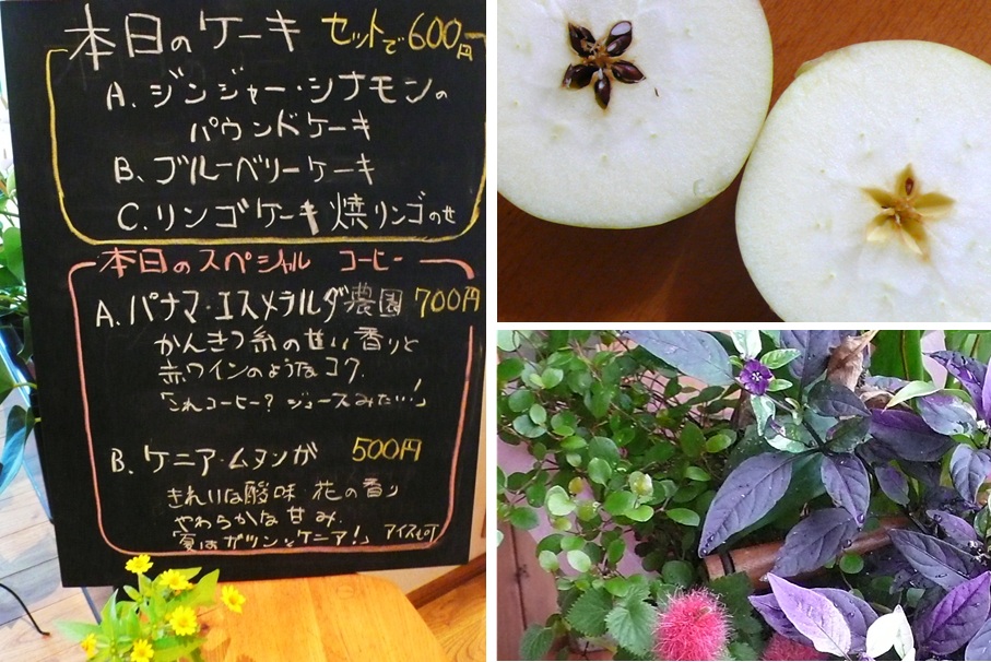 リンゴのケーキ その1_a0212730_8255424.jpg