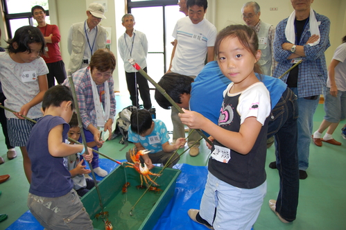 第5回「カニカニウォッチング」 in せんなん里海公園_c0108460_20574822.jpg