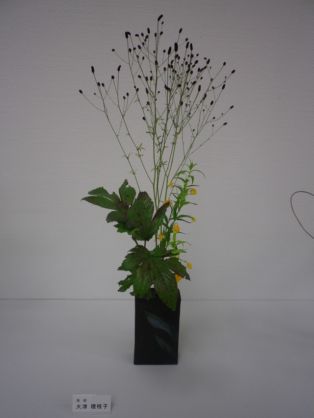 西九州華道連盟いけばな展。(後期の作品)_d0195183_22241259.jpg