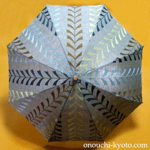 刺繍の生地で一つだけの特別な日傘を・・・_f0184004_1544233.jpg
