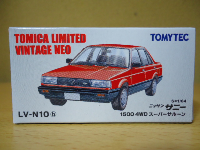 トミーテック・TLV-N10b ニッサンサニー1500 4WD スーパーサルーン_b0098271_22241973.jpg