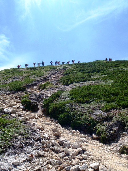 北アルプス2011夏⑨-抜戸岳_c0177814_11212456.jpg