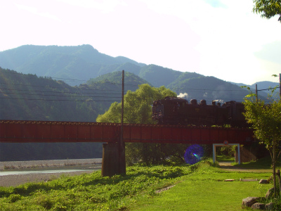 大井川鉄道　「川根温泉笹間渡駅」～東京へ_b0056570_23465344.jpg