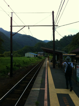 大井川鉄道　「川根温泉笹間渡駅」～東京へ_b0056570_23532135.jpg