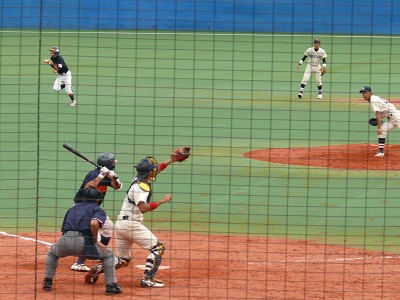 國學院大対拓殖大　９月５日　東都大学野球２部開幕戦_b0166128_11375870.jpg