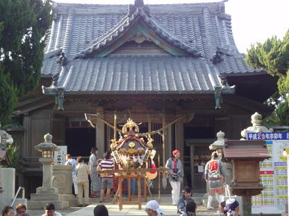 9月8日(木)イタリア料理&ハンドメイドハット&森戸神社お祭_e0006772_2394126.jpg