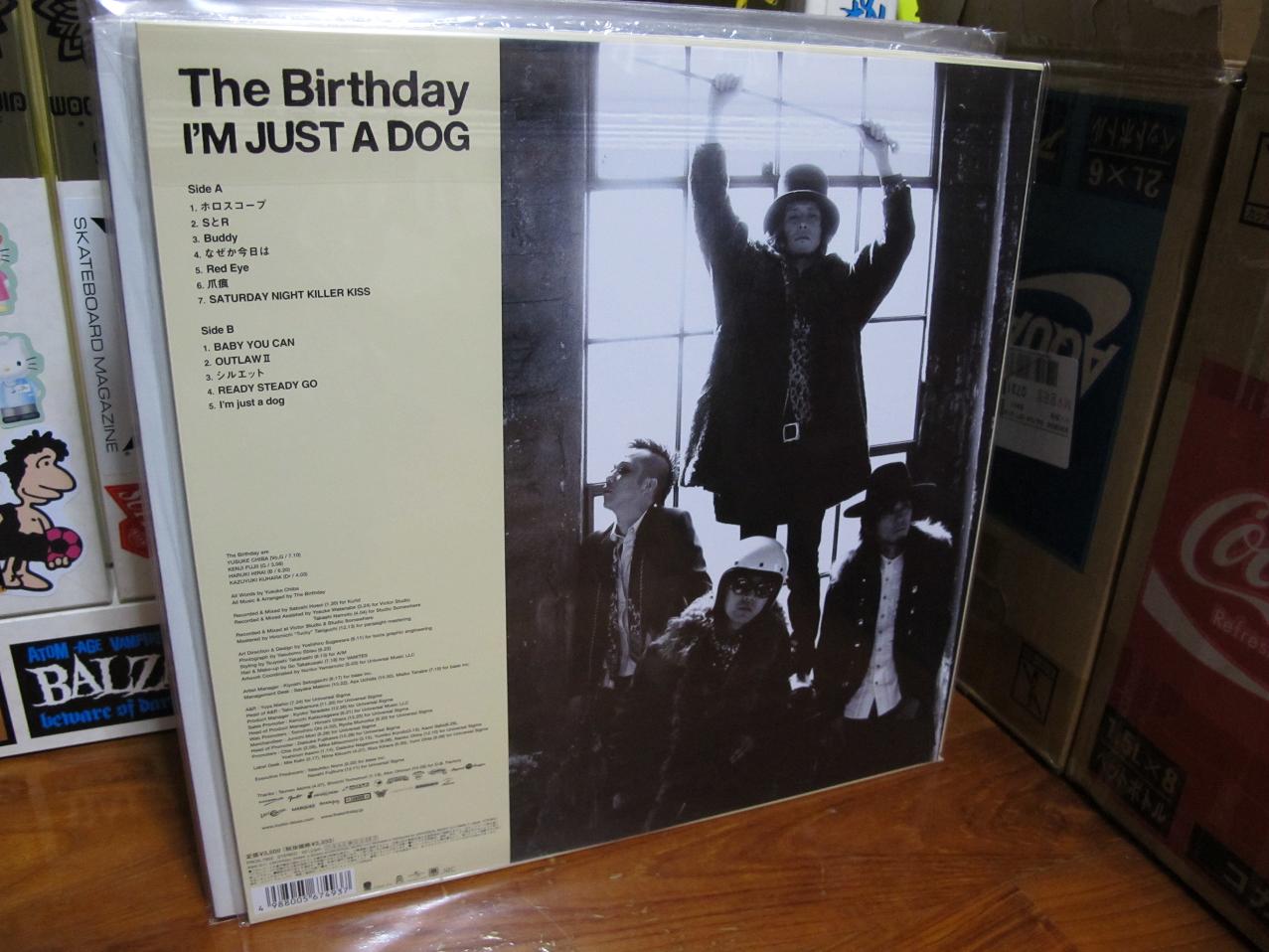 The Birthday / I'm Just A Dog 限定１０００枚アナログ盤