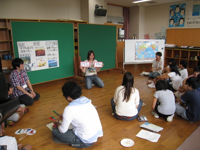 見附市立上北谷小学校で『知っとこ!私たちの関わる世界の現実』のWSを行いました。_c0167632_1715422.jpg