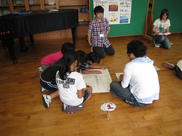 見附市立上北谷小学校で『知っとこ!私たちの関わる世界の現実』のWSを行いました。_c0167632_1761099.jpg