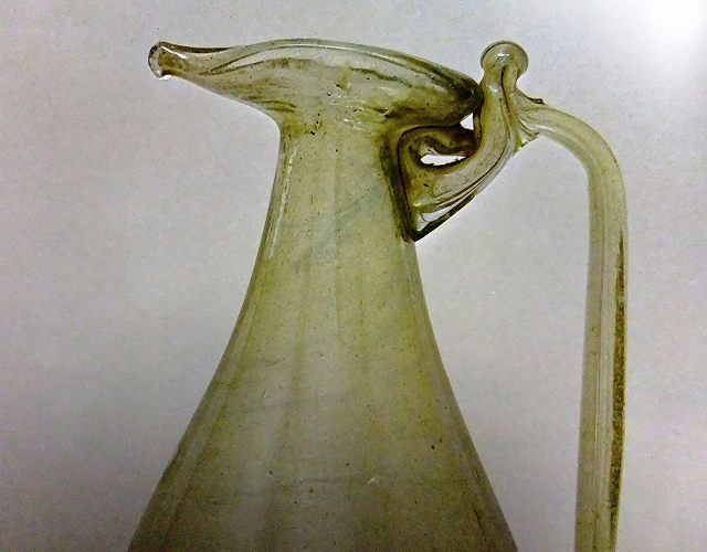 ペルシャ瑠璃ガラス 水差し ポット 古美術 美術品・アンティーク