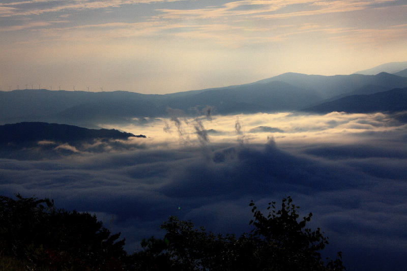 遠野盆地(雲海の表情)_e0183063_14474680.jpg