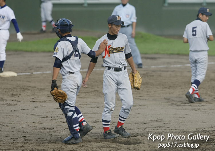 第64回秋季東北地区高校野球岩手県大会〈花巻地区予選〉花巻農vs花北青雲〈その1〉_a0200578_19505357.jpg