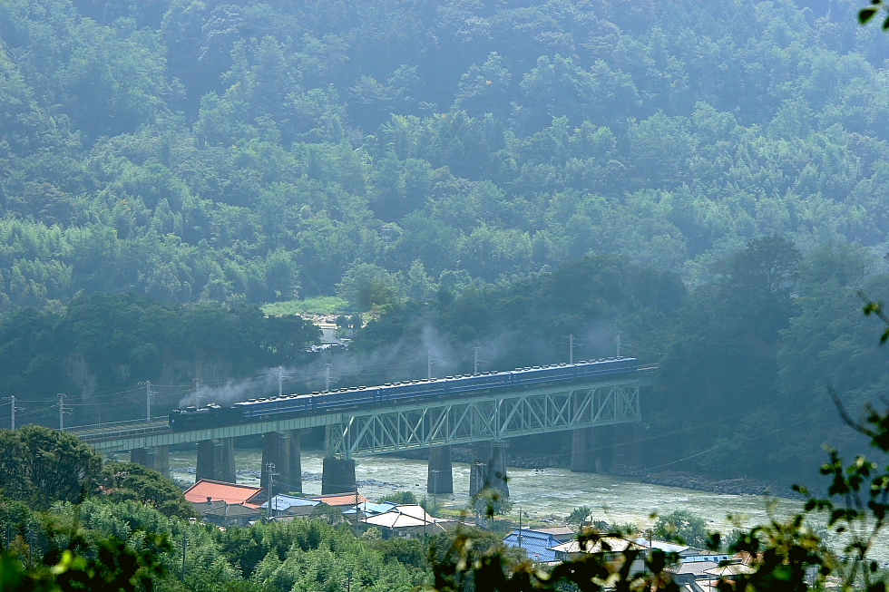 濁った利根川を渡るD51 - 2011年晩夏・上越線 -_b0190710_15401135.jpg