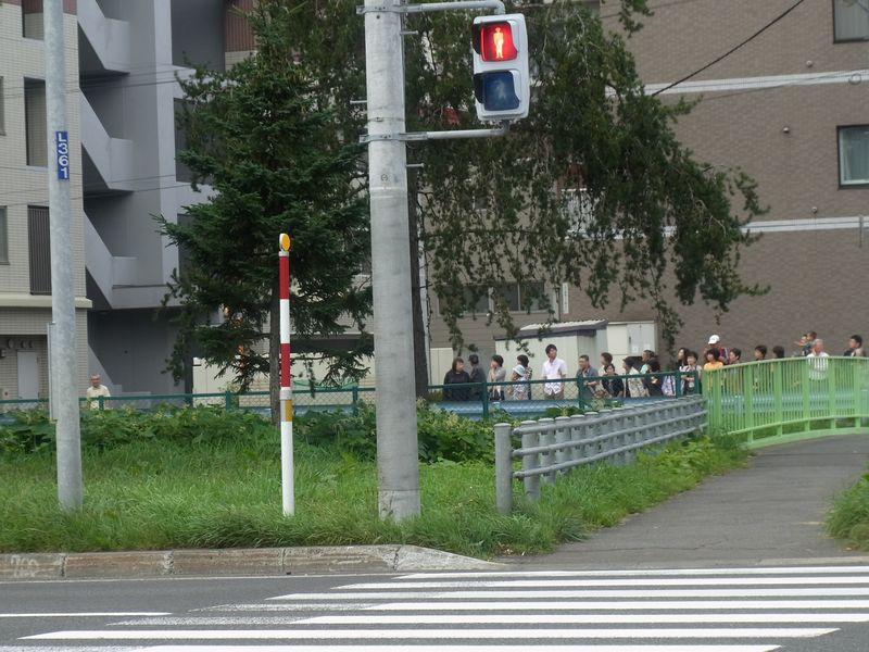 ロイヤル・カーの車列に止められる_c0025115_21273778.jpg
