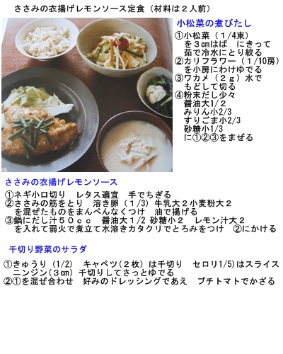 タニタ社員食堂レシピでダイエット_a0084343_13415587.jpg