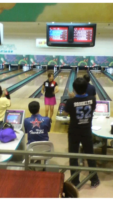 チャレンジマッチinアイビーボウル北本さん 柳美穂 P Leagueオフィシャルブログ