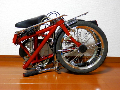 ピカピカの骨董自転車 OLD DAHON : 本日も晴天なり ちょっとそこ