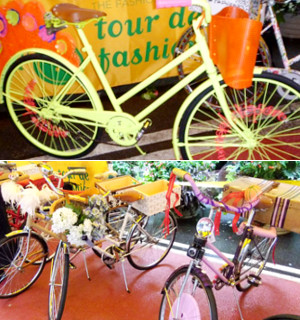 NYのファッション・デザイナー達がデザインした無料レンタル自転車?! Tour de Fashion_b0007805_20175964.jpg