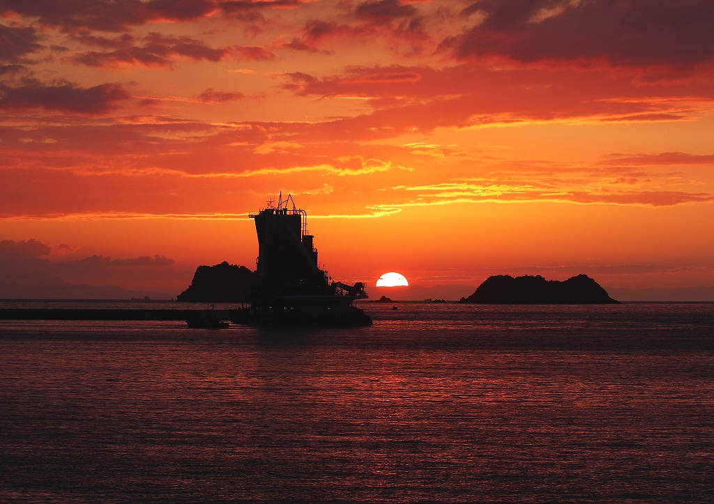 湯浅湾夕景　２０１１０９１２    + 　α_d0192727_1830360.jpg