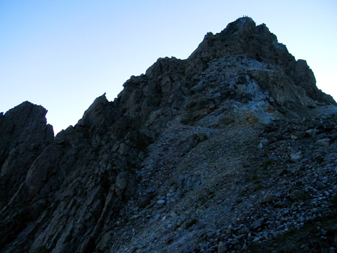 【槍から下山～西鎌尾根　その①】_f0202271_1982584.jpg