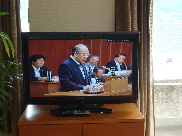 尾鷲市議会ライブ中継がケーブルテレビ Z Tv 5チャンネル で放送されています 三鬼和昭の 続 日々是好日