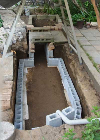 自作手作り池造り全公開 ちょい古道具ライフ