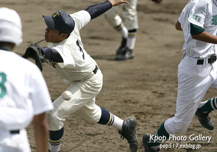 第64回秋季東北地区高校野球岩手県大会〈花巻地区予選〉遠野vs遠野緑峰〈その1〉_a0200578_2162793.jpg