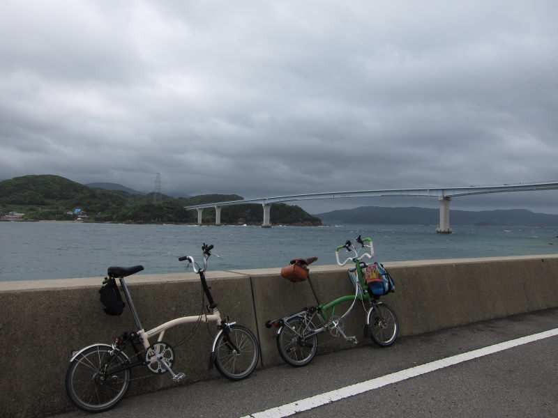 cycle446さんと再会！悪天を吹っ飛ばす心温まる気遣いに感謝・長崎ーブロンプトンと行く九州12日間⑧_e0138081_17235212.jpg