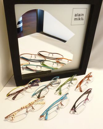 alain mikli のカラフルなフレームです! by 塩山店_f0076925_15555414.jpg