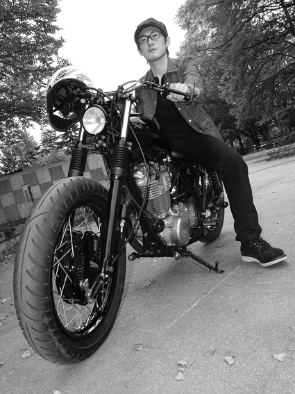 吾孫子 浩樹 & YAMAHA SR500(2011 0828)_f0203027_20545585.jpg
