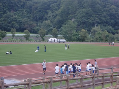 下北地区小学校陸上の前日準備!_b0219993_15515924.jpg