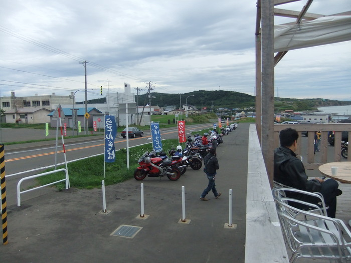 ヒマワリ と マイハーレー ナラシ中! _c0226202_1604811.jpg