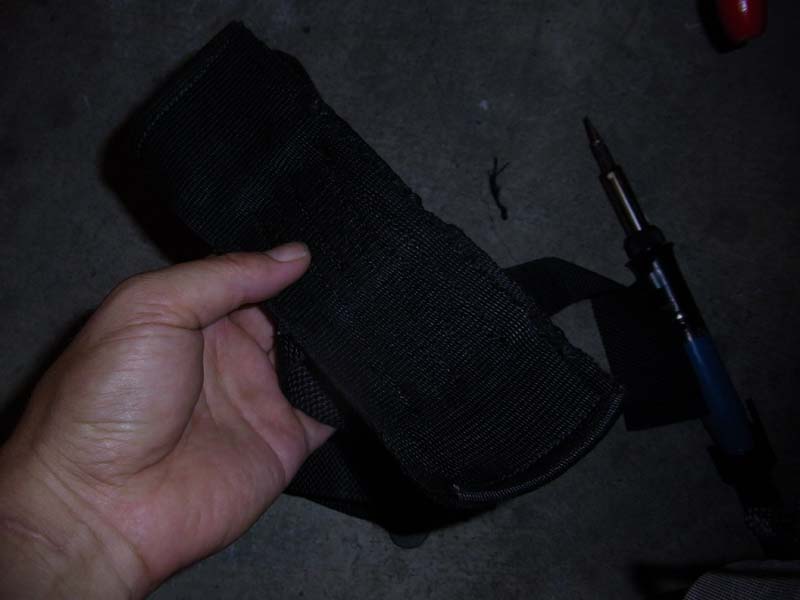 シートベルトのほつれを溶着 改造魂