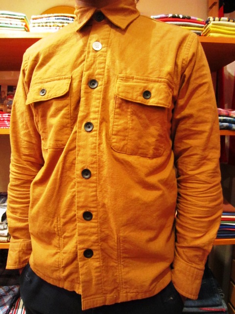 melple \"フラノ裏起毛シャツ & ウールボーダーテーラードJKT\" 紹介!_f0191324_9325396.jpg