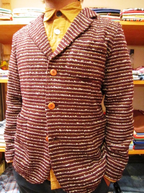 melple \"フラノ裏起毛シャツ & ウールボーダーテーラードJKT\" 紹介!_f0191324_9342772.jpg