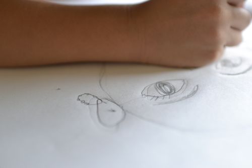 こどもの絵 怖いママの顔 6歳10ヶ月 日々のテーブル あちらとこちら こどもの絵 怖いママの顔 6歳10ヶ月 日々のテーブル あちらとこちら