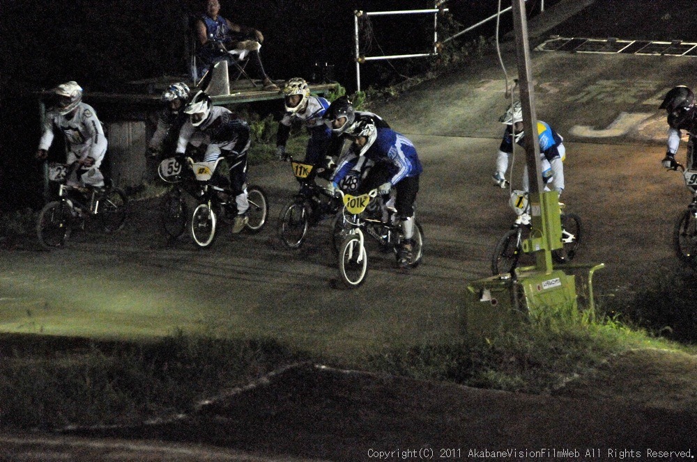 11\"JOSF JAPAN Open Night Race　VOL15：BMX３０オーバー決勝　動画有り_b0065730_20291314.jpg