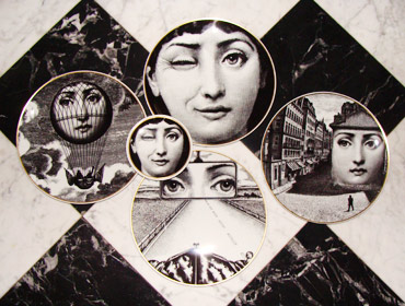 フォルナセッティ Fornasetti 仕舞う トレー 小皿 受け皿