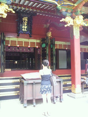 根津神社で亀三昧。_a0126797_1555996.jpg