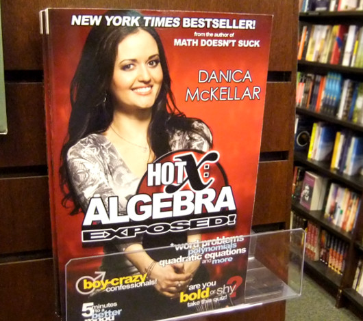 子役から女優、兼、米国No1の売れっ子数学書作家へ Danica McKellarさん_b0007805_0574673.jpg