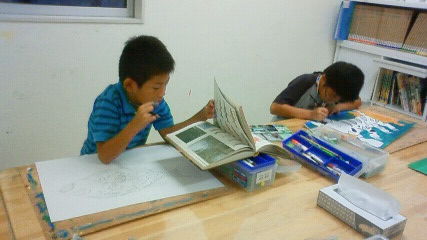 金曜日小学生クラス_b0187423_13301347.jpg