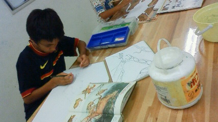 金曜日小学生クラス_b0187423_13302327.jpg